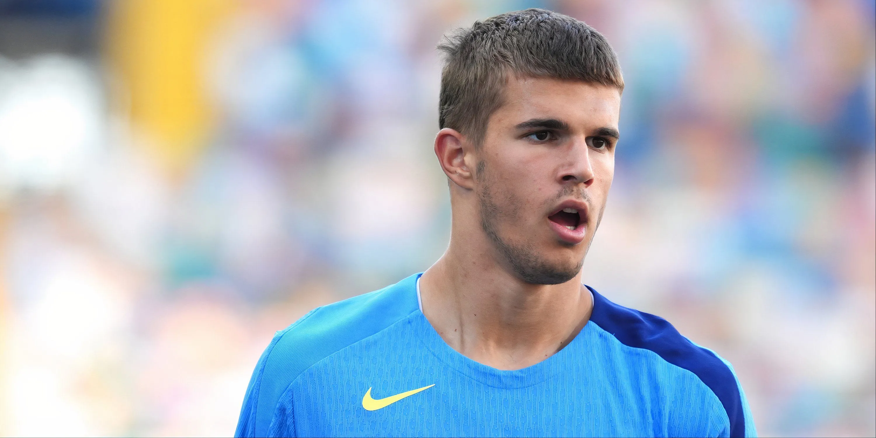 Luka Vuskovic trong màu áo Tottenham Hotspur